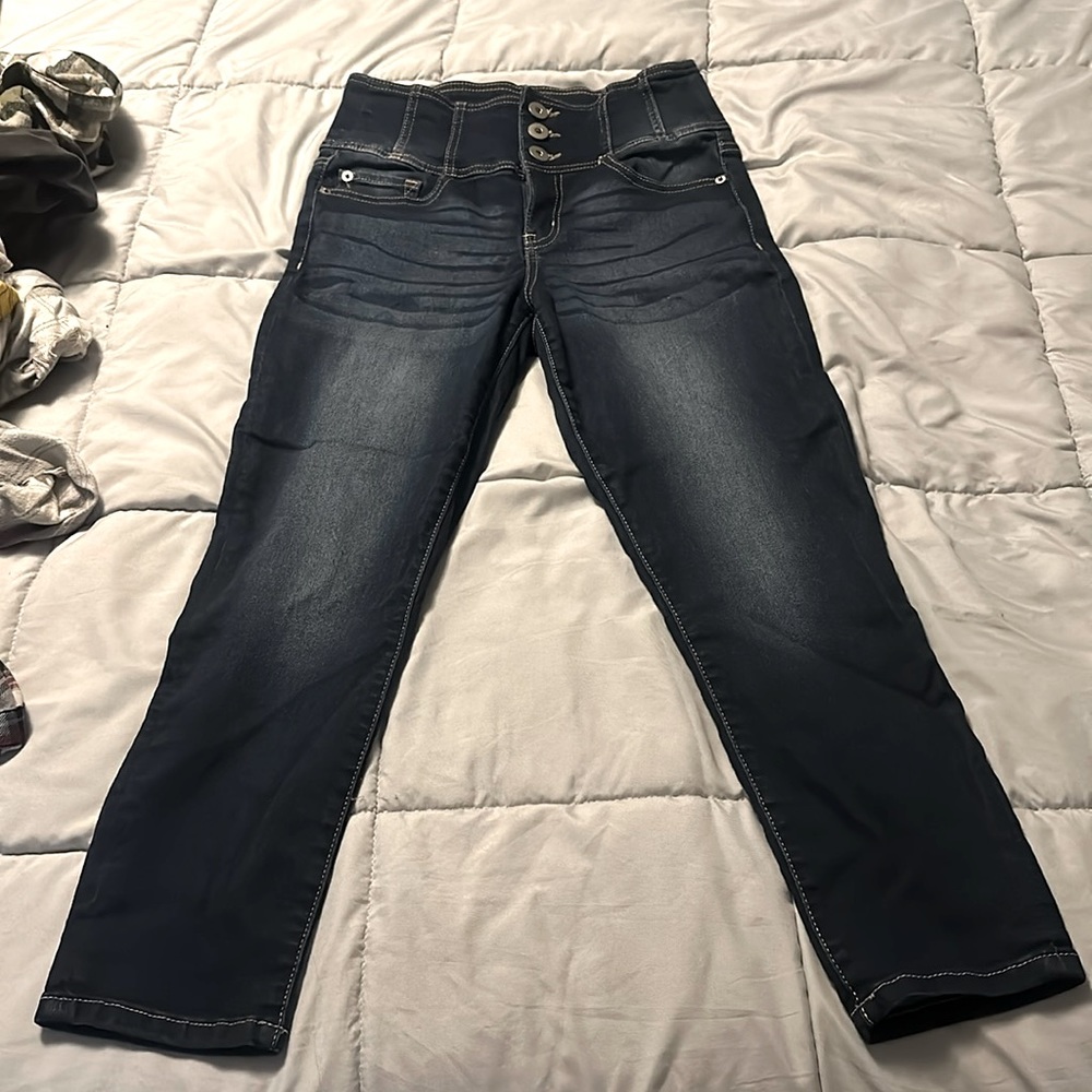 NOBO Highrise sculpting skinny crop pants
